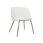 Preview: Sessel Bouclé in Weiß - artigo.at